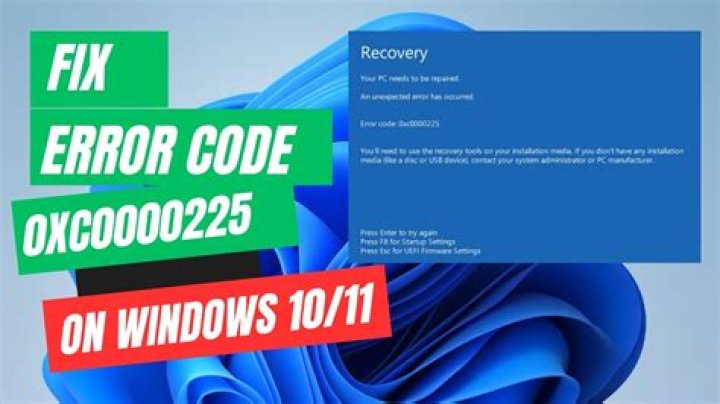 0xc0000225 Error on Windows Installation to GPT (UEFI)