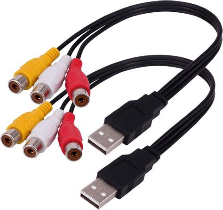 3–RCA-to-USB Cable?