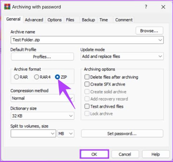 7-Zip doesn't ask me for a password for a ZIP file I encrypted while double-clicking it