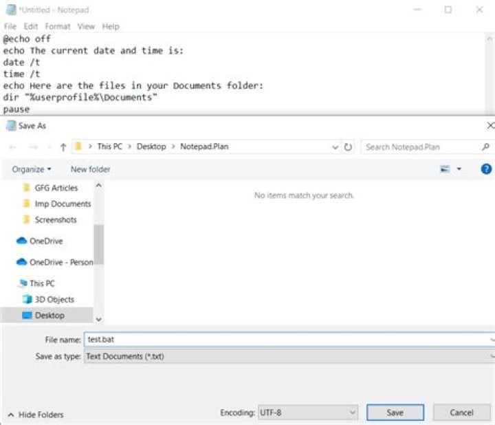 Adding variables in a batch file in Windows