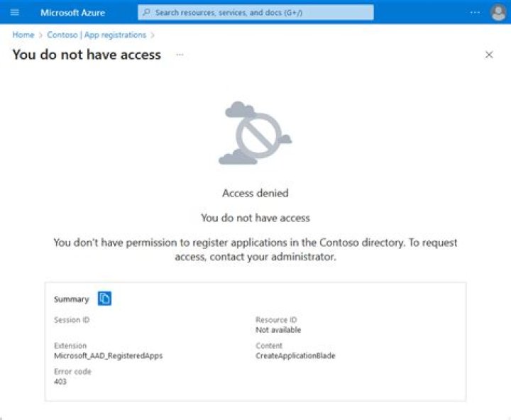 Administrator getting "access denied" - unable to create directory
