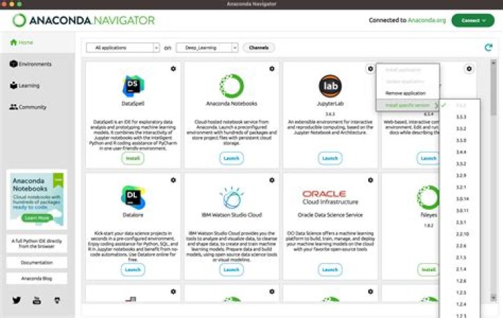 Anaconda Navigator is not showing up