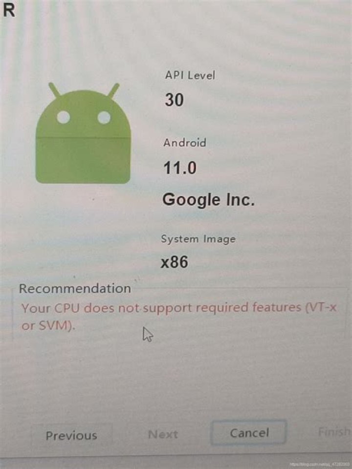 Android Studio "your cpu does not support vt-x or svm" After updating to windows 10 1903
