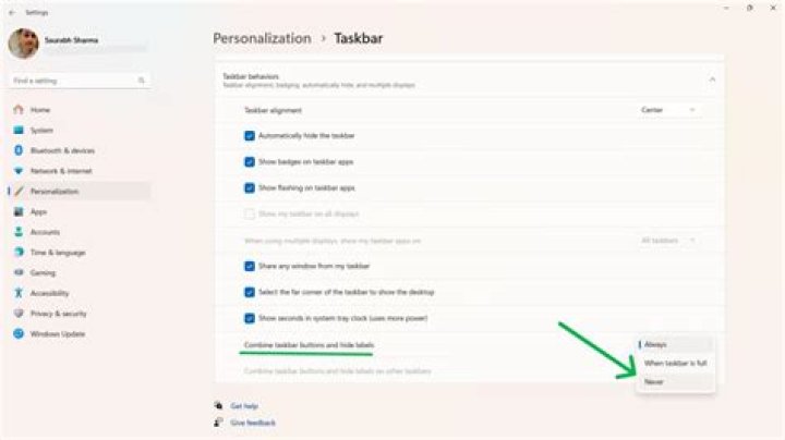 Any way to "ungroup" taskbar items in Windows?