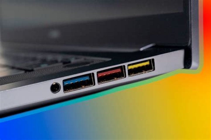 Are USB 3.0 ports yellow?