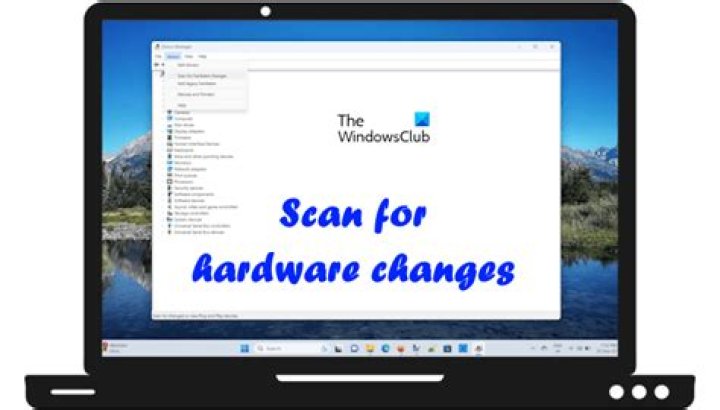 Automate windows scan for hardware changes?