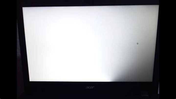 Aver monitor gone dark in one corner?
