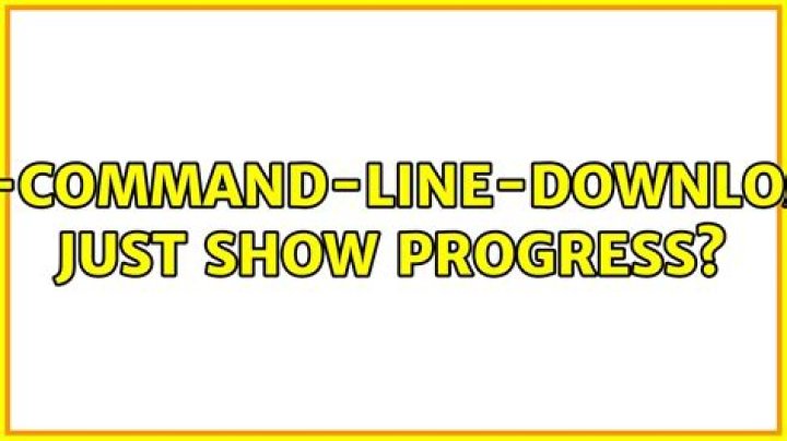 Axel-command-line-downloader just show progress?