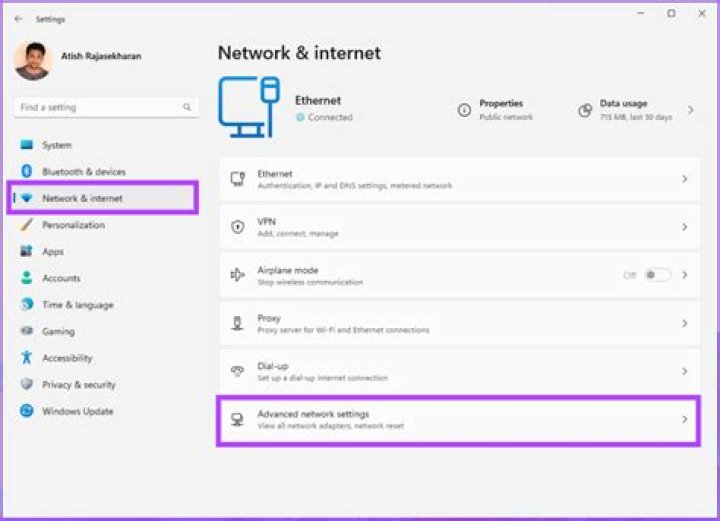 bat file to disable ethernet adaptor and then reenable it after windows log in