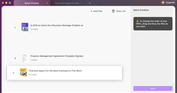 Batch convert multiple PDF to Image on Mac