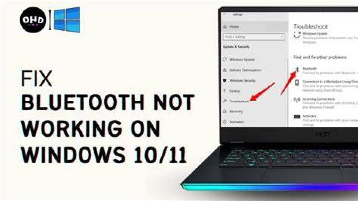 Bluetooth Connection Issues Between Android and Windows 10
