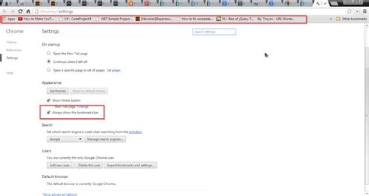 Can't find my Google Chrome favorites on my computer