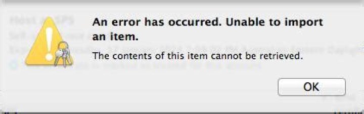 Can't import public key into OSX Keychain