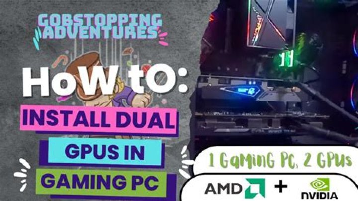 Can 2 different GPU on same mother perform gaming and streaming