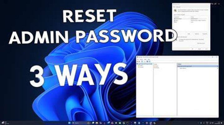 Can an administrator of a Windows domain see a user's password?