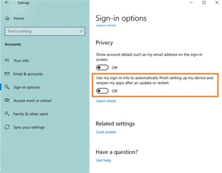 Can I disable auto logon on windows 10 home