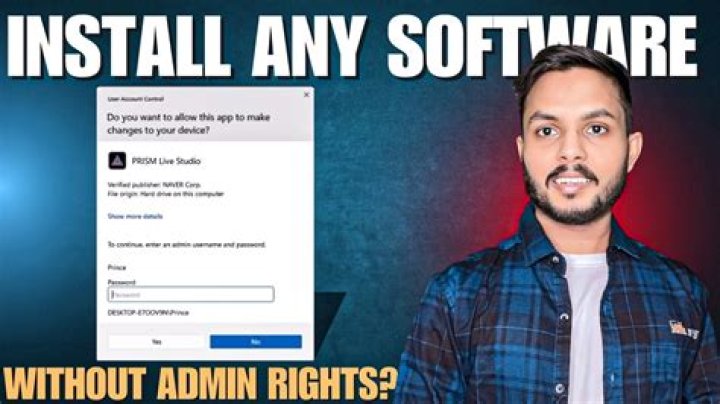 Can I install programs on a Mac without admin rights?