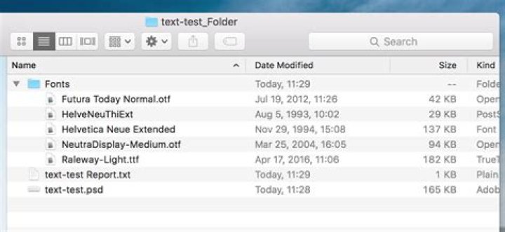 Can I package my PSD files for export and include the fonts?