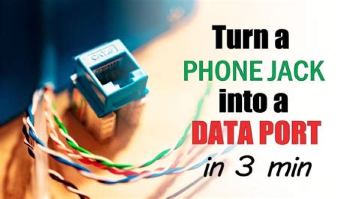 Can I plug my standard phone into an ethernet jack?