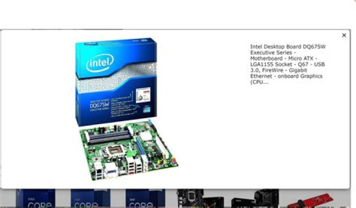 Can I put a Core i7-3770 in a DQ67SW motherboard?