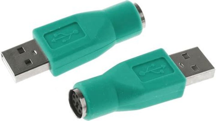 Can I use my green (mouse) USB-to-PS/2 adapter for keyboards?