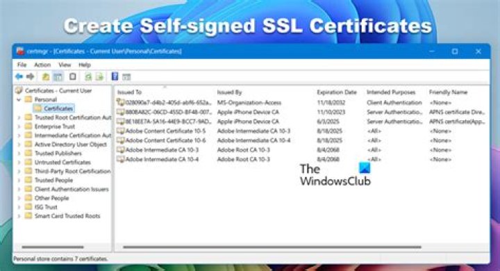 Can self-signed SSL certificate be renewed? How?