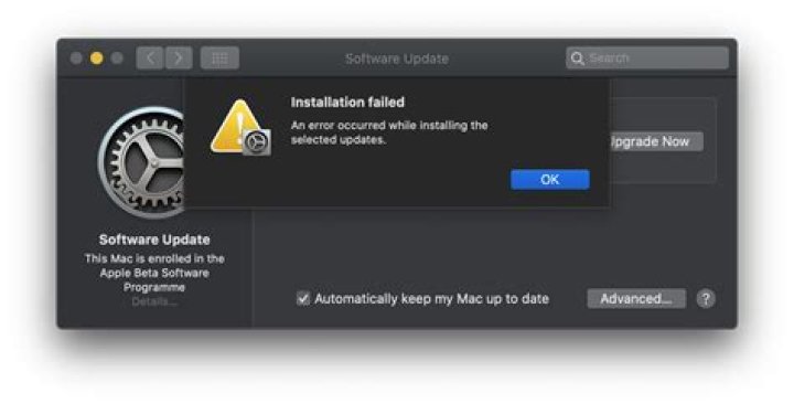 Can’t upgrade from macOS from Mojave to Big Sur: ”There's not enough free space on the selected volume.”
