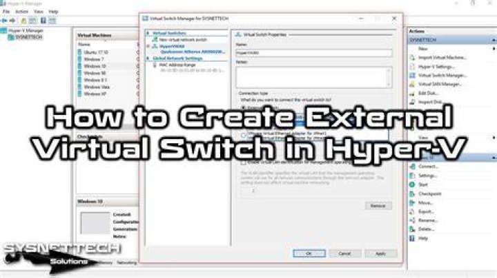 Cannot create external switch on Hyper-V