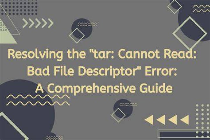 Cannot Generate .tar File