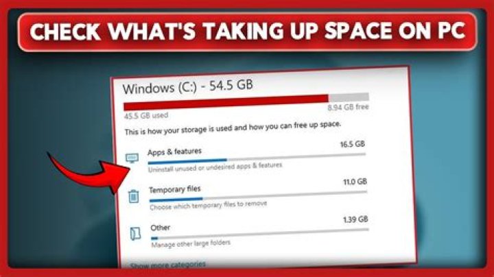 Cant find whats taking up space on my computer