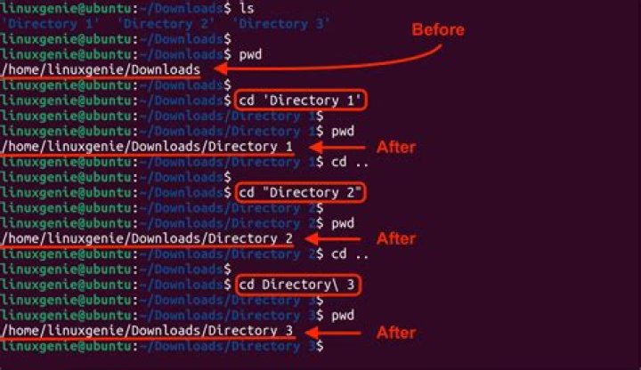 cd-ing to a directory with a lot of spaces--mac terminal