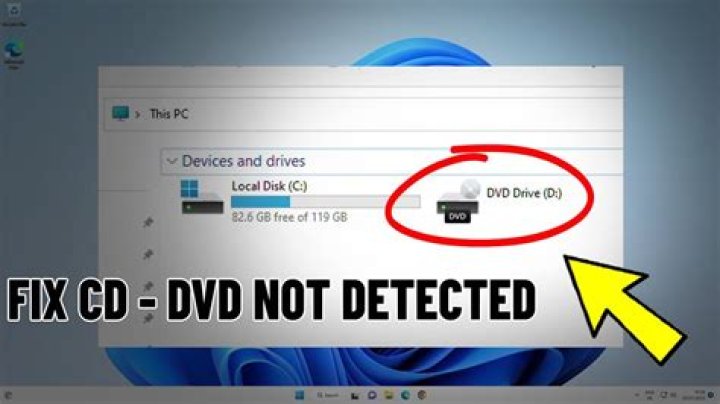 CD-ROM drive periodically clicking even though empty