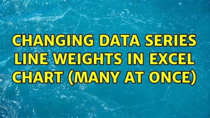 Changing data series line weights in Excel chart (many at once)