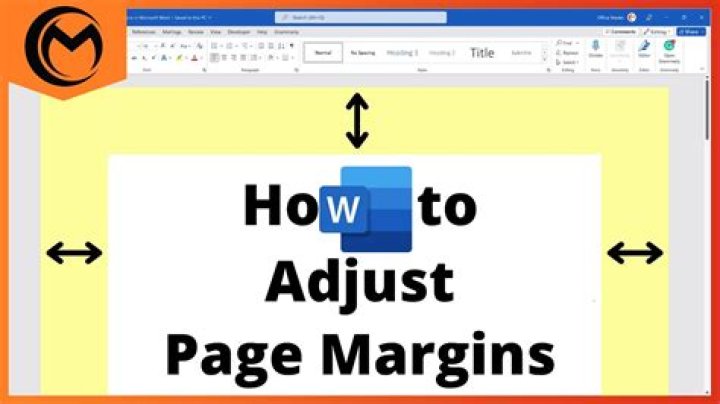 Changing the margins for an individual page in Word