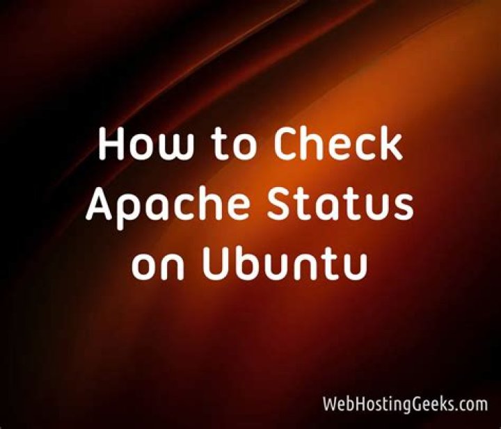 Check for Apache state in Linux