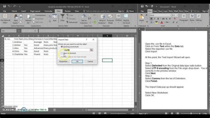 Chinese characters in Excel