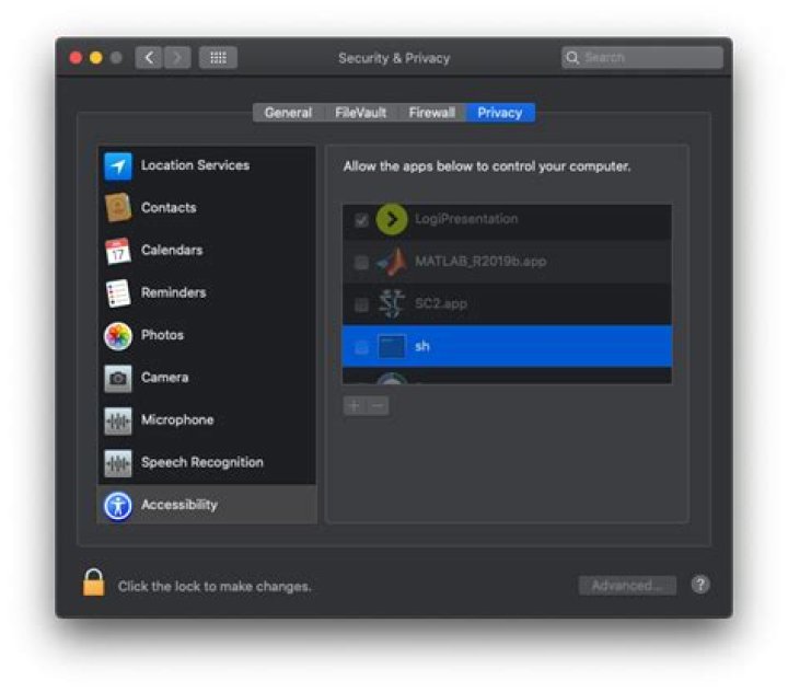 Chrome remote desktop on macOS attempts to grant "accessibility" permissions to /bin/sh