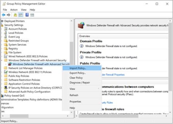 Configuring domain Group Policy for Windows 10 lock screen