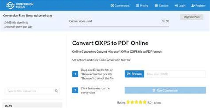 Convert .oxps file to .pdf file on Windows 8