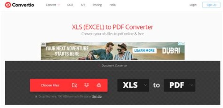 Convert xls to pdf using command prompt
