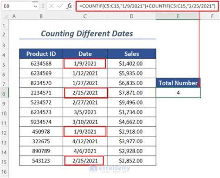 Countif Date Array Formula