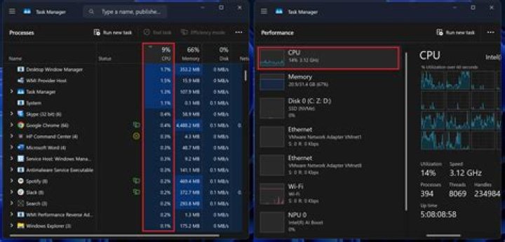CPU usage 100% till i open task manager in a 4 months old laptop