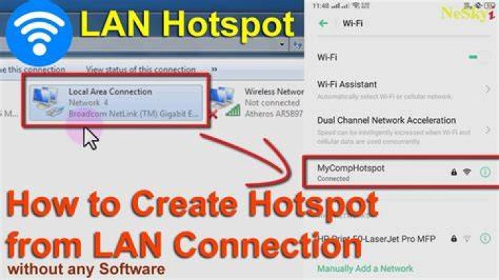 Create hotspot without password