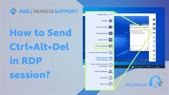 Ctrl Alt Delete on RDP with Macbook installed windows 7