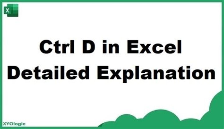 Ctrl-D in Excel deletes contents instead of filling down