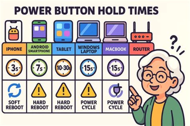 Delay action for holding power button