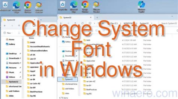 Detect path of font on Windows