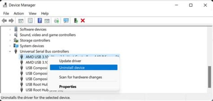 Direct connection to USB-C docking station reports "Not enough USB controller resources" while attaching an additional USB hub works fine