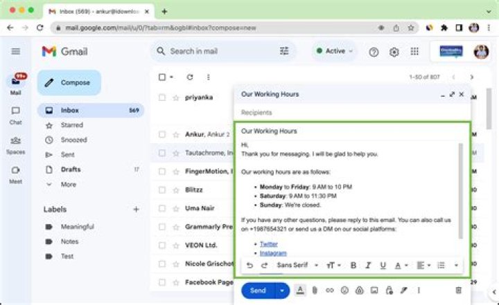 Directly paste clipboard image into gmail message