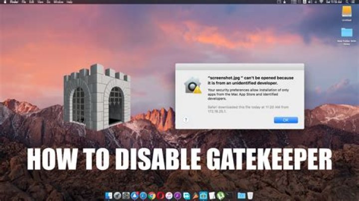 Disabling Gatekeeper in macOS Catalina (10.15.1)